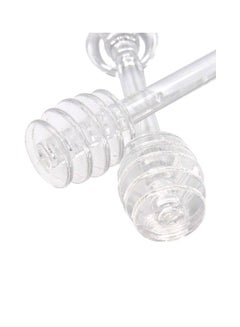 Cc 2-Piece Crystal Honey Dipper Stick Clear  - Image 4