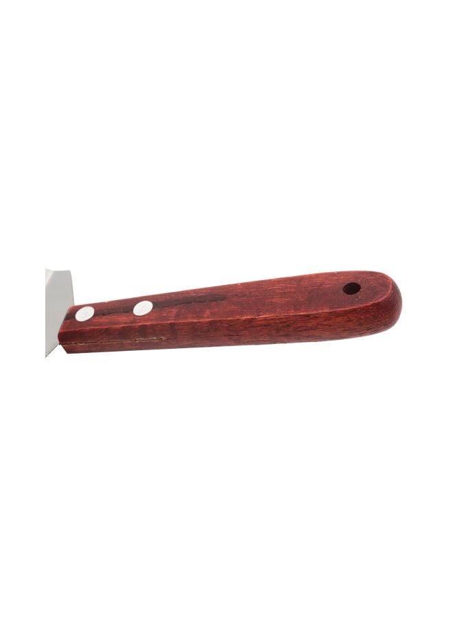 Cc Wooden Handle Pizza And Cake Knife Silver/Brown  - Image 3
