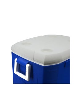 Fresh Beverage Cooler With Handle Blue/White  - Image 2