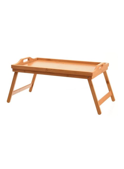 Bamboo Breakfast Serving Tray Beige 58x38x6.5cm