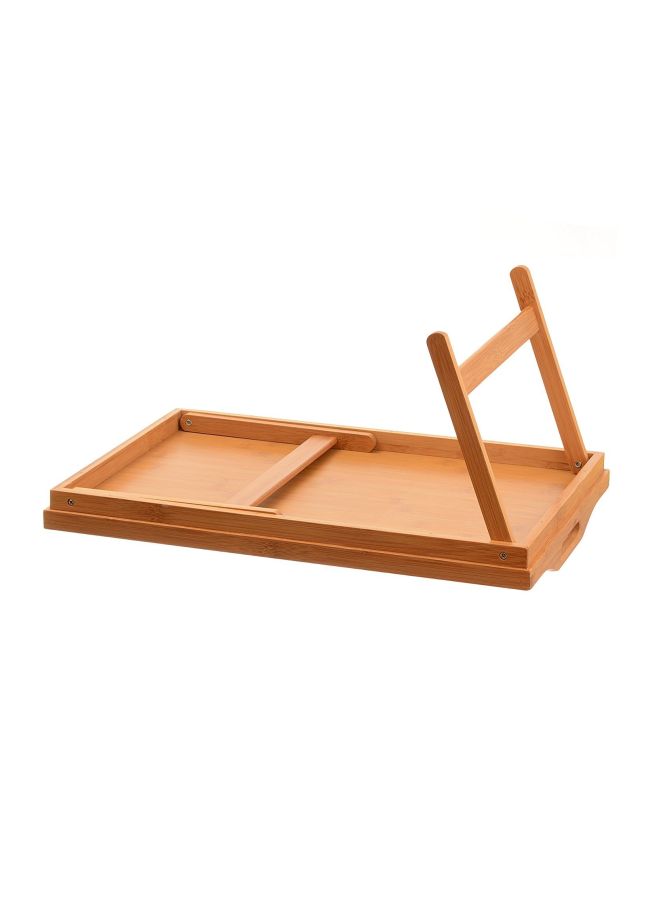 هوم سنتر - صينية تقديم إفطار من الخيزران بيج 58x38x6.5سم - Image 1