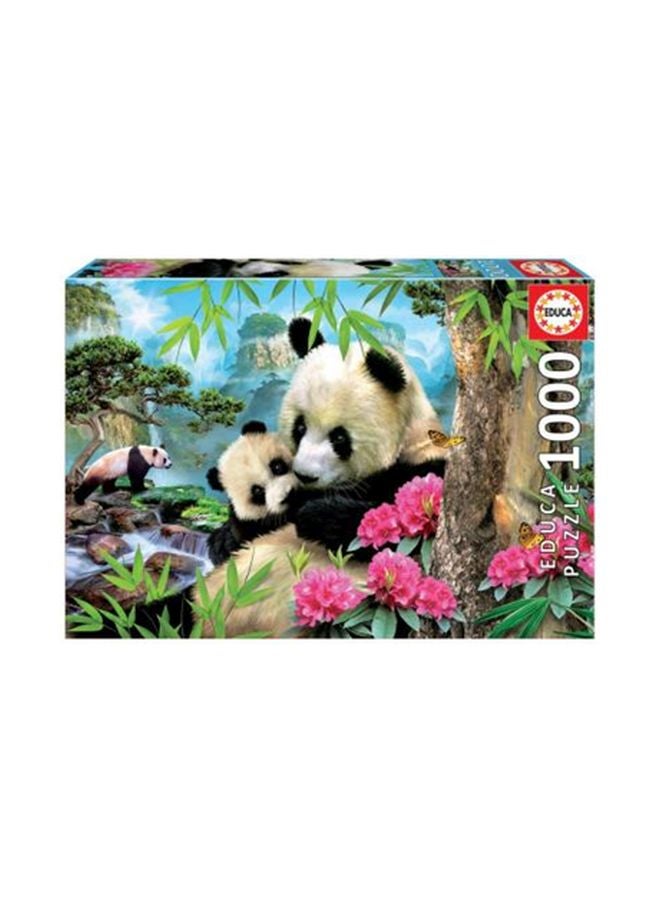 ايديوسا مجموعة بازل البساط بتصميم دب باندا أوس أوس من 1000 قطعة، طراز 17995