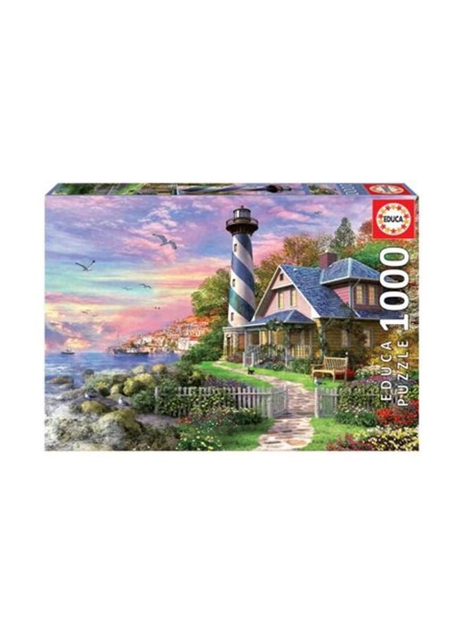 ايديوسا مجموعة ألعاب بازل أرضية بتصميم منارة من 1000 قطعة طراز 17740