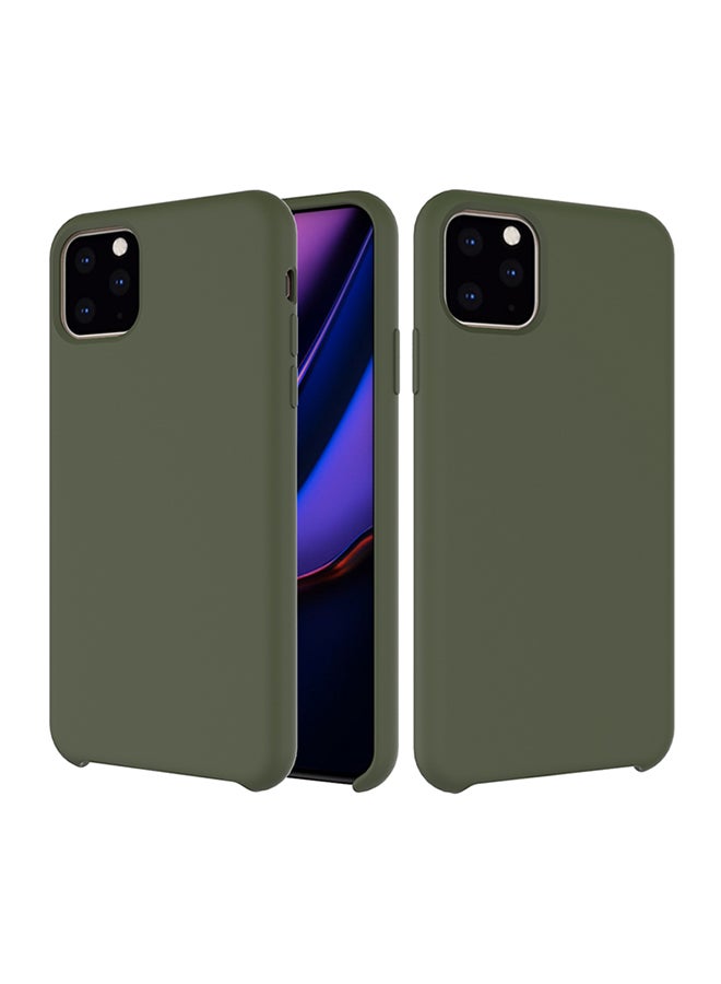 غطاء حماية واقٍ لهاتف أبل آيفون 11 برو ماكس اللون الأخضر العسكري