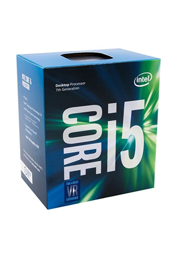 Intel - 7th Gen Core i5 Processor Silver/Blue - Image 1