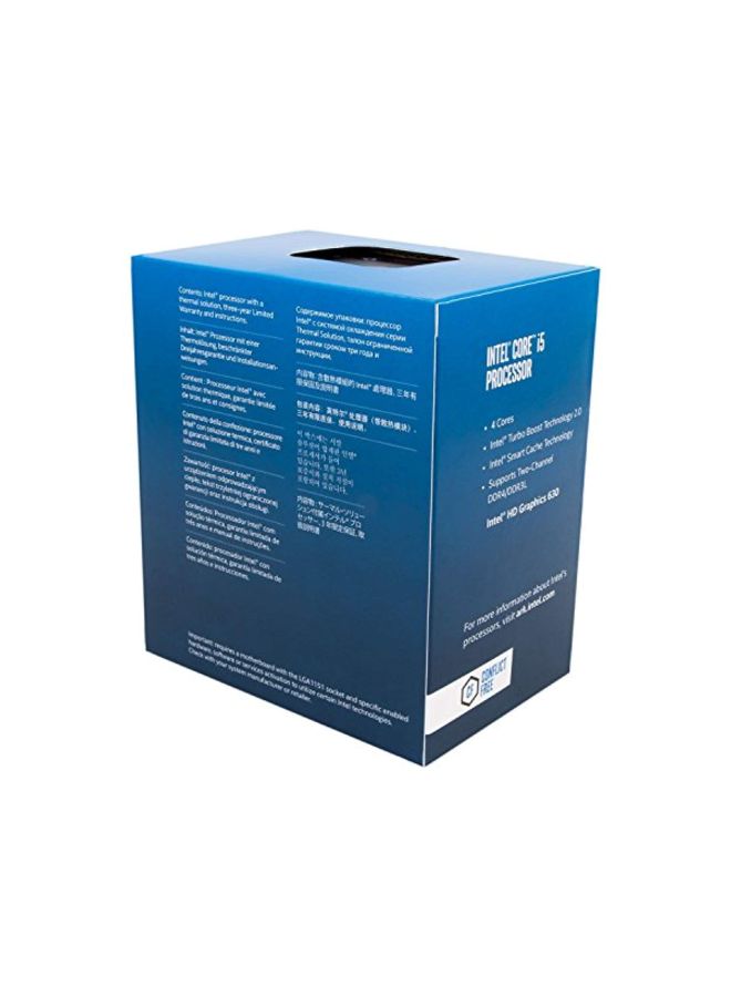 Intel - 7th Gen Core i5 Processor Silver/Blue - Image 1