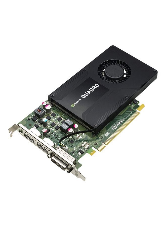 HP - Quadro K2200 Graphics Card Green/Silver - Image 1