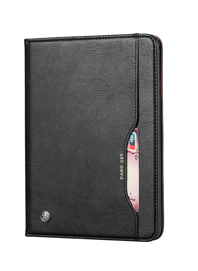 Protective Case Cover With Wallet Card Slot For Samsung Galaxy Tab A 10.1 2019 T515 / T510 Black - Image 1
