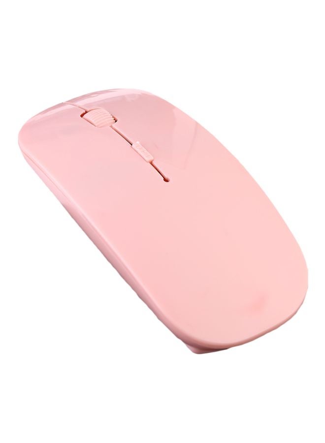 Wireless Optical Mouse Pink - Image 1