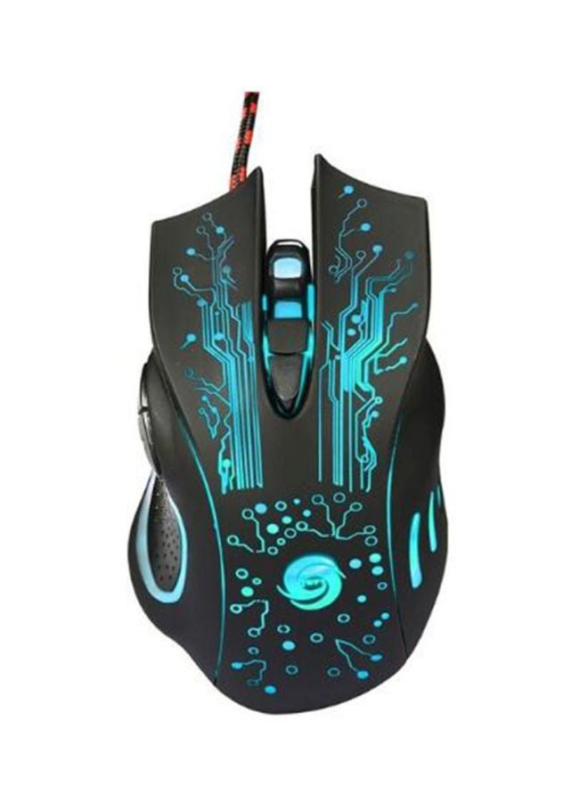 ماوس ألعاب LED بسلك أسود - Image 2