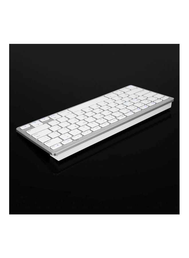 Ultra-Slim Wireless Keyboard For Apple iPad Mini/Mac mini White  - Image 5