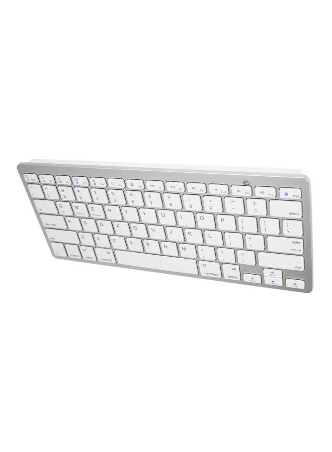 Ultra-Slim Wireless Keyboard For Apple iPad Mini/Mac mini White  - Image 1