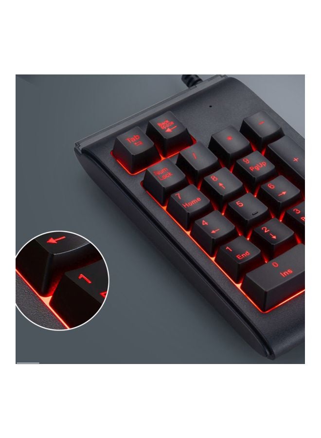 Generic - 19 Keys Numeric Keyboard Black - Image 1