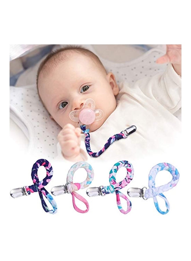 Hautoco 4-Piece Pacifier Clip - Image 2