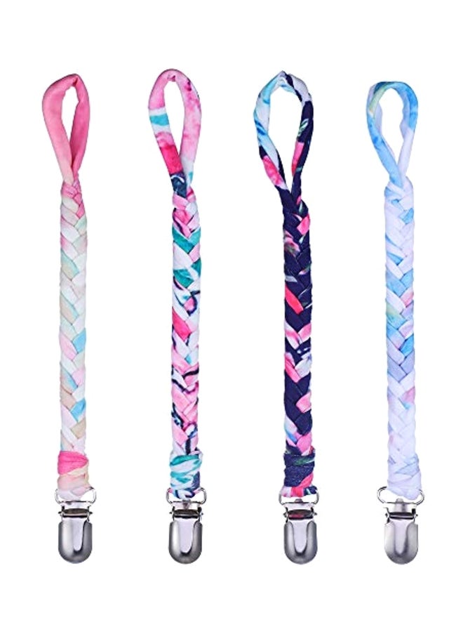 Hautoco 4-Piece Pacifier Clip - Image 1