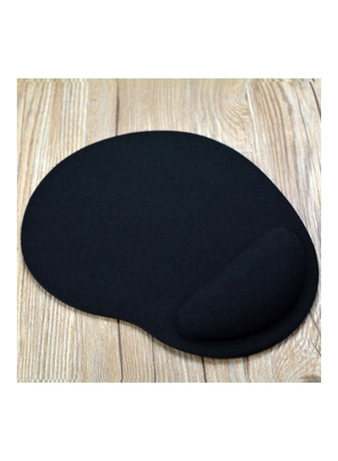 Wrist Support Mouse Pad Black