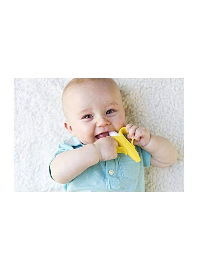 Baby Banana - Training Toothbrush And Teether - Image 1