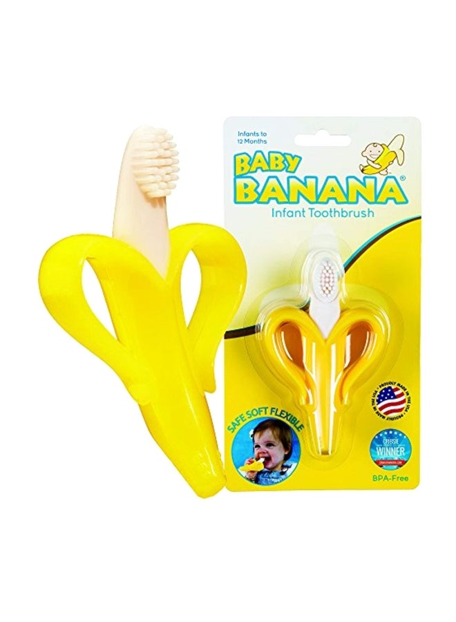 Baby Banana - Training Toothbrush And Teether - Image 1