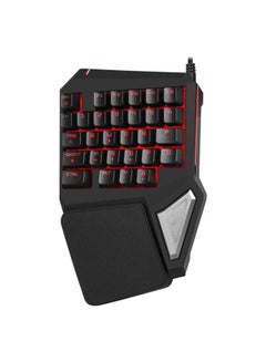 T9 PRO Wired Single Hand Gaming Keyboard