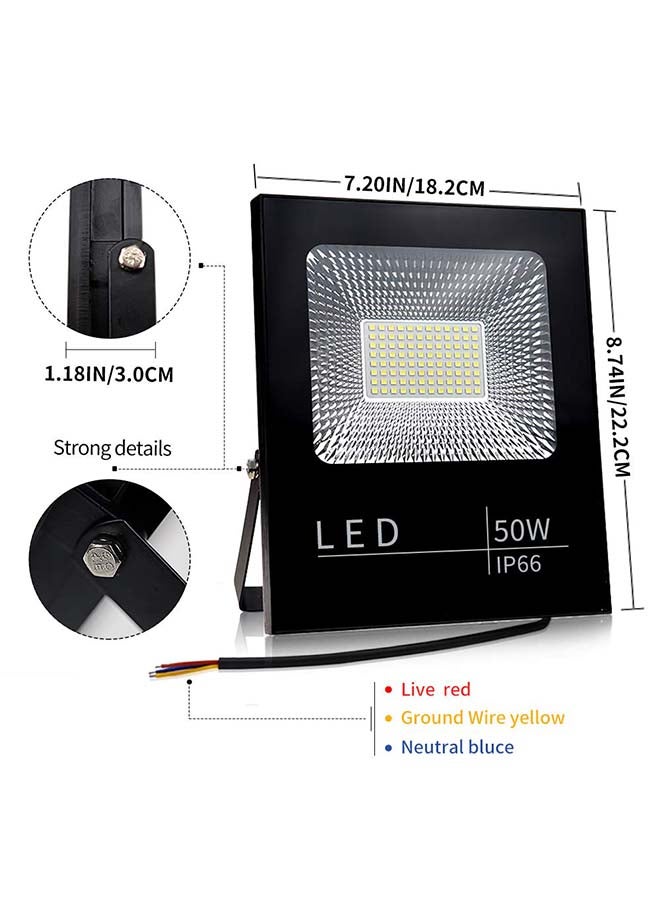 XBW LED Waterproof Flood Light White 9.05inch  - Image 2