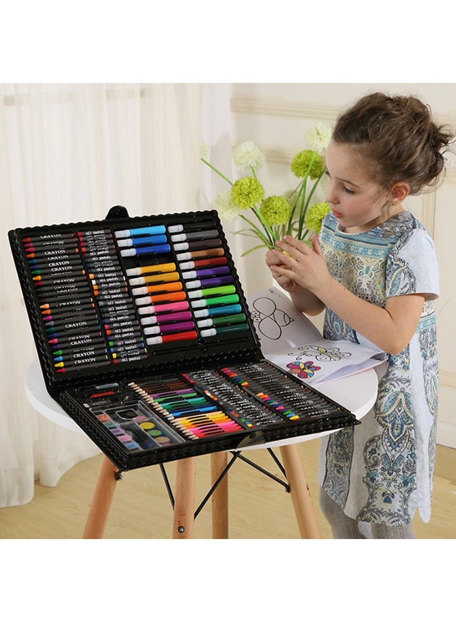 Generic 168-Piece Watercolor Drawing Painting Tools Gift Box Set Multicolour 