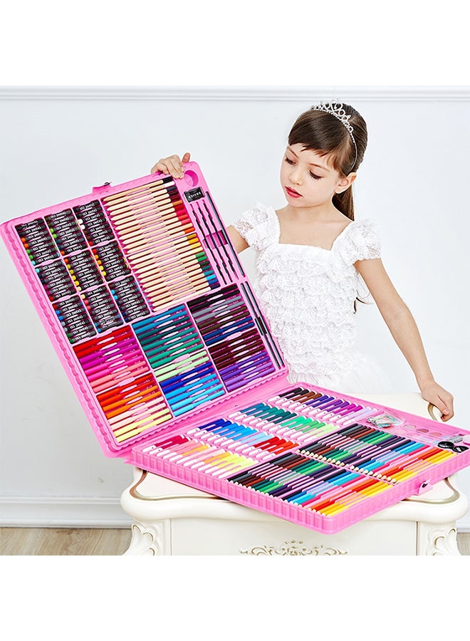 288-Piece Watercolor Drawing Painting Tools Gift Box Set Multicolour