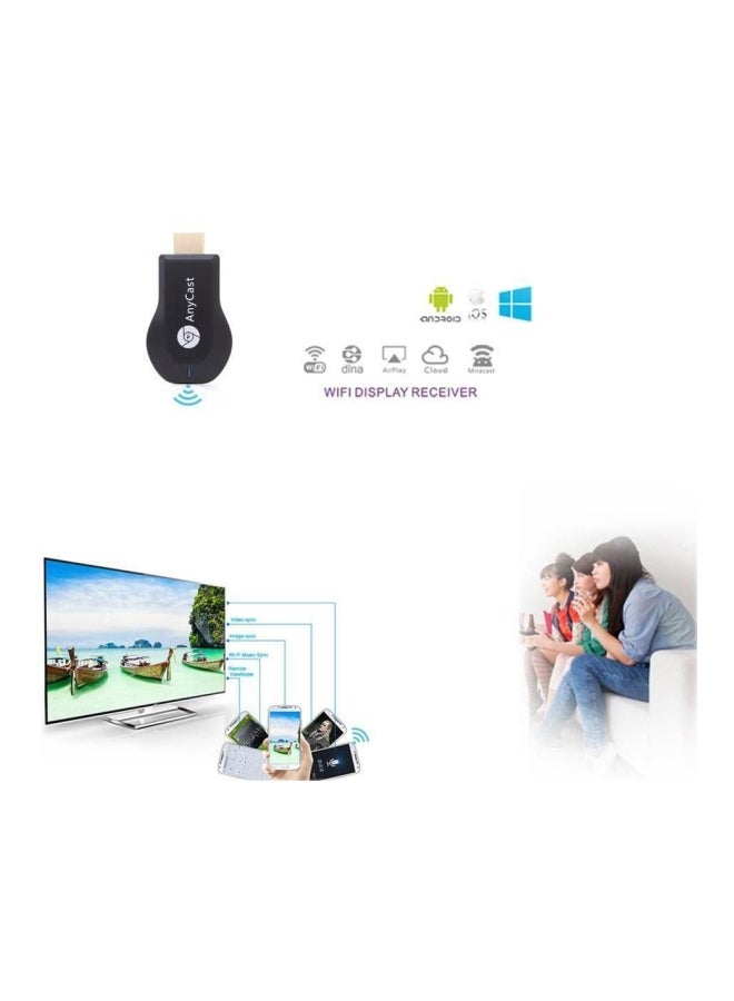 WiFi Display Receiver Dongle RK3036 Black/Silver - Image 4