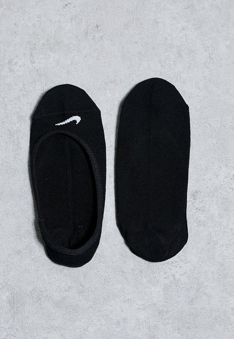 Nike 3-Piece Training Footie Socks Set Black  - Image 2