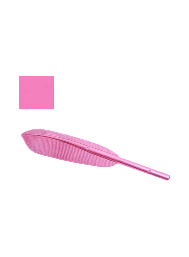 Generic 2-Piece Creative Signature Plastic Gel Pen Set Pink 