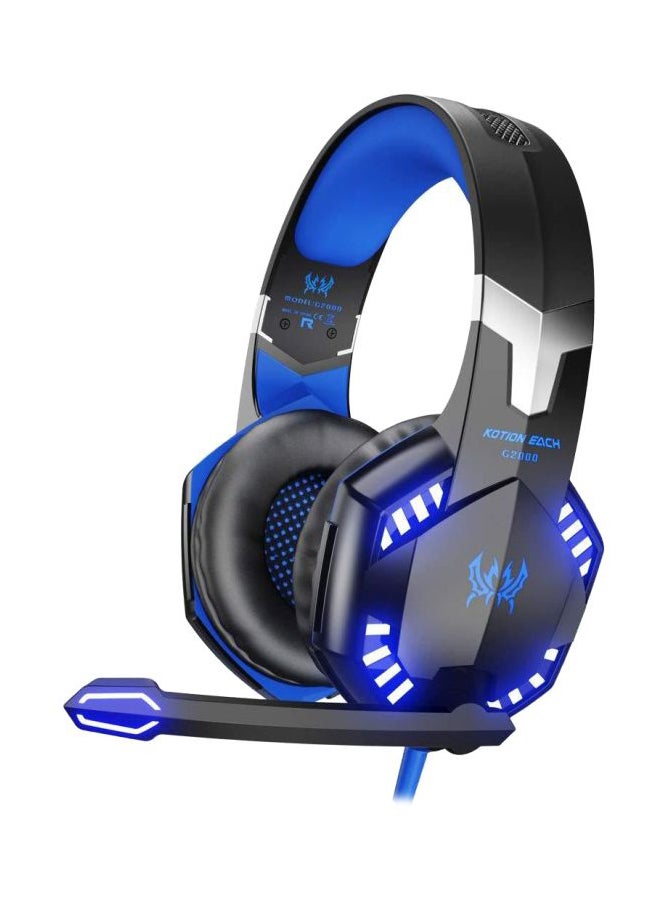 KOTION EACH - Wired Over-Ear Stereo Gaming Headphones With Microphone - Image 1