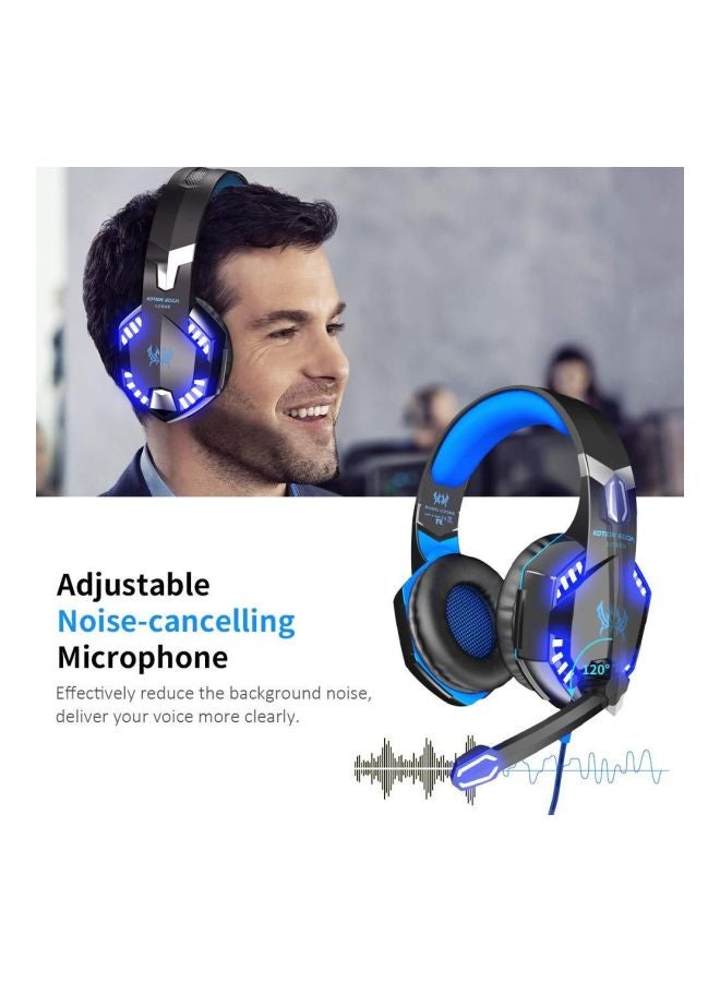 KOTION EACH - Wired Over-Ear Stereo Gaming Headphones With Microphone - Image 1