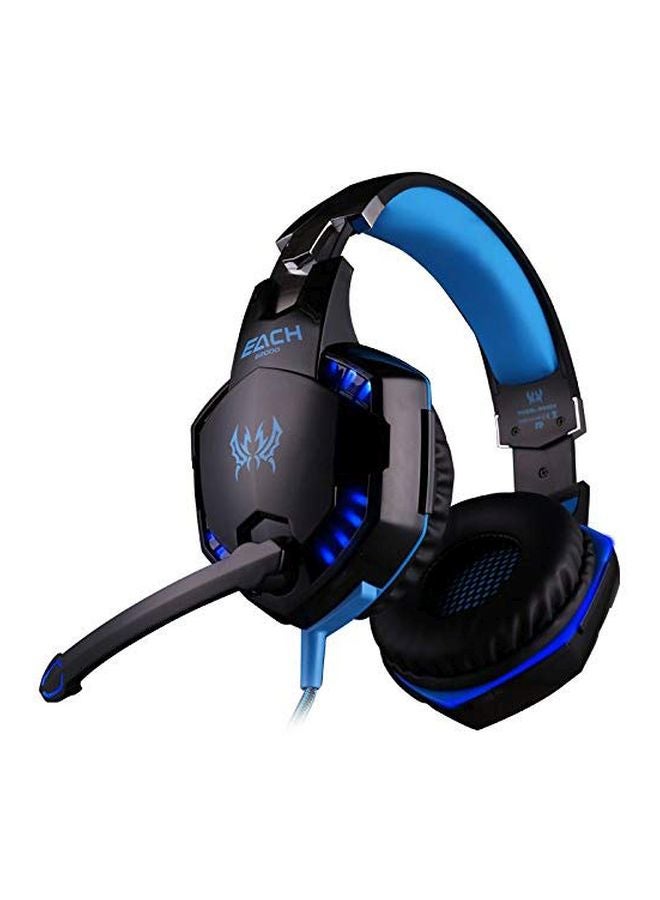 Wired Over-Ear Stereo Gaming Headphones With Microphone - Image 2