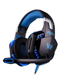 G2000 Wired Over-Ear Gaming Headphones With Mic