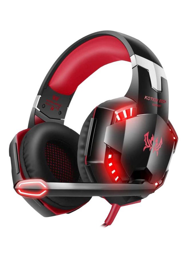 كوشن إيتش سماعة رأس سلكية للألعاب بتصميم يغطي الأذن مزودة بميكروفون - Image 1