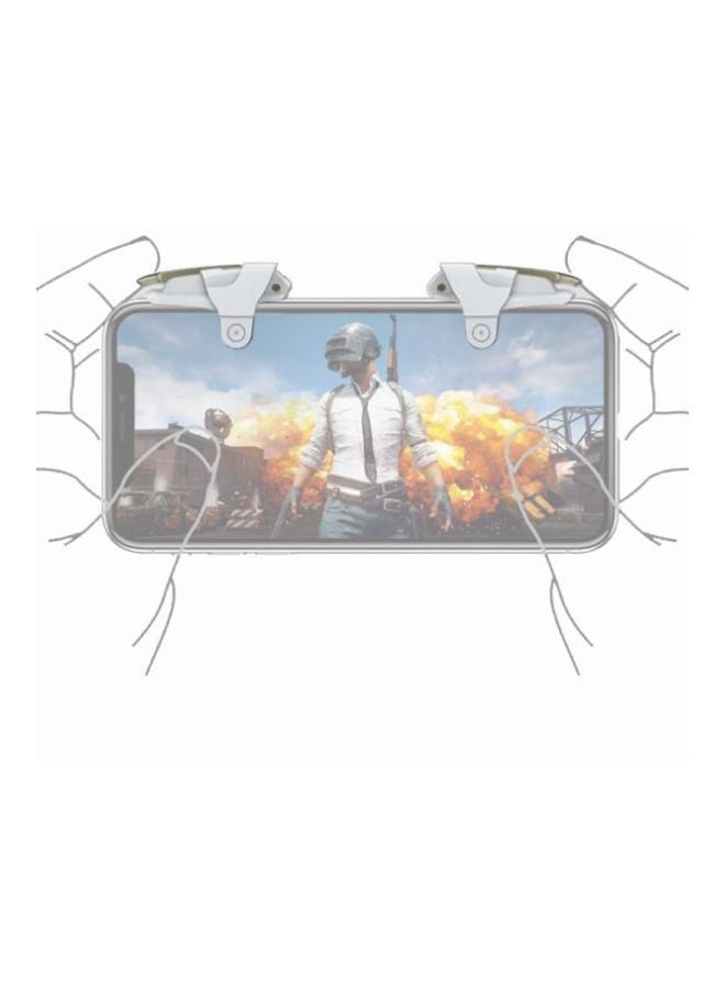 2-Piece Gaming Controller For Mobile Phone Set