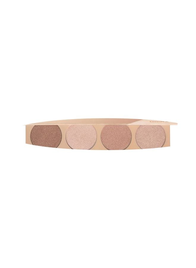 moira Glow Me Hard Highlighting Palette Multicolour  - Image 2