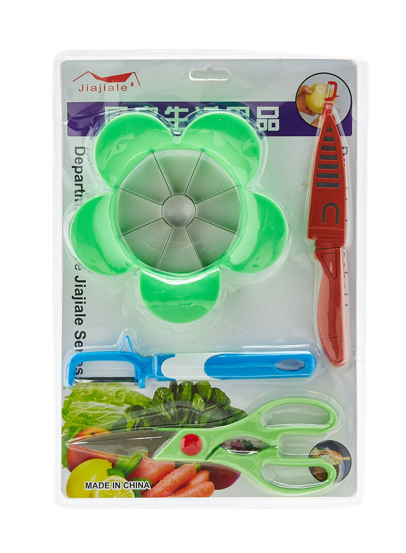 Generic 4-Piece Kitchen Tools Set Multicolour  - Image 1