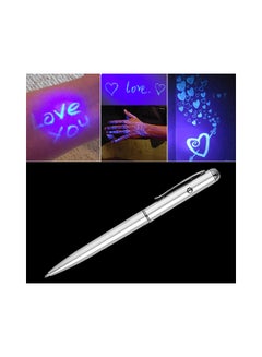 Creative LED UV Light Ballpoint Pen Multicolour