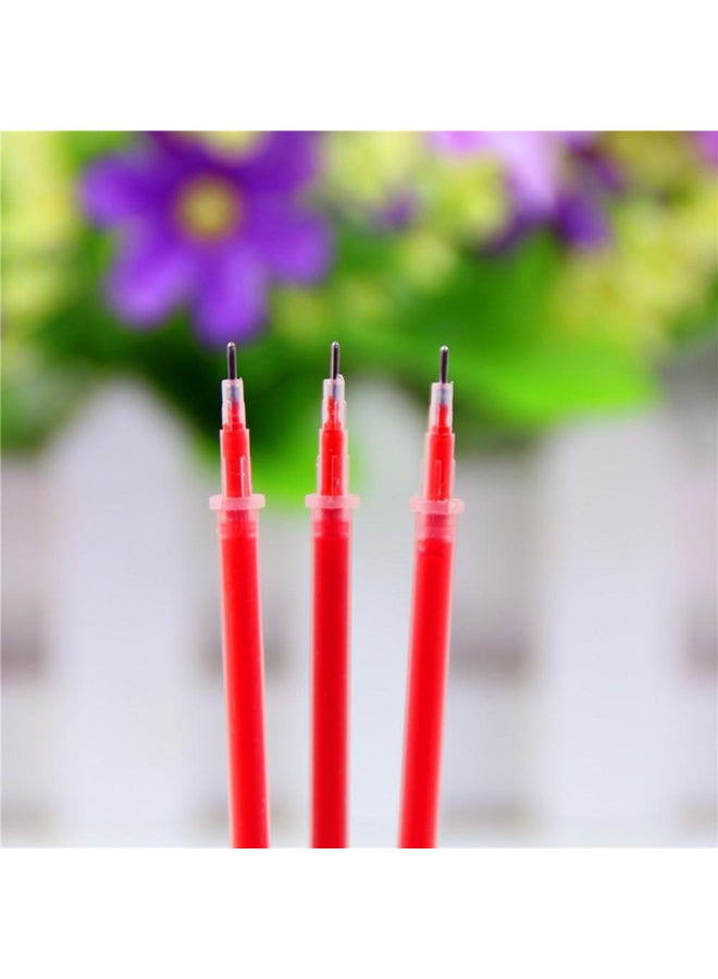 100-Piece Neutral Ink Gel Pen Set Red