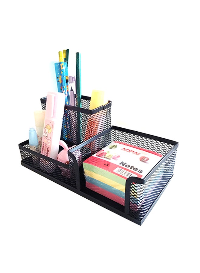 مجموعة علب تخزين أقلام مبتكرة مكونة من قطعتين متعدد الألوان