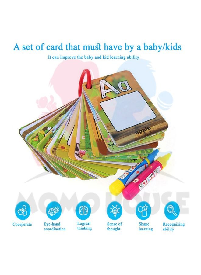 LW Magic Water Flash Card With Pen Set TXRVR2D8 - Image 2