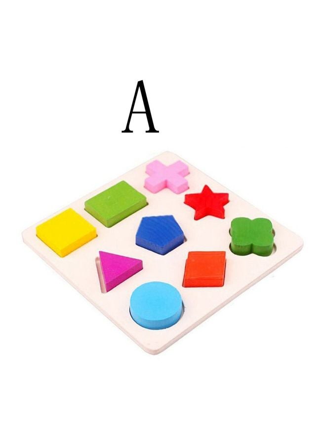 LW 3-Piece Geometry Block Early Learning Toy 4B08RD8P - Image 3