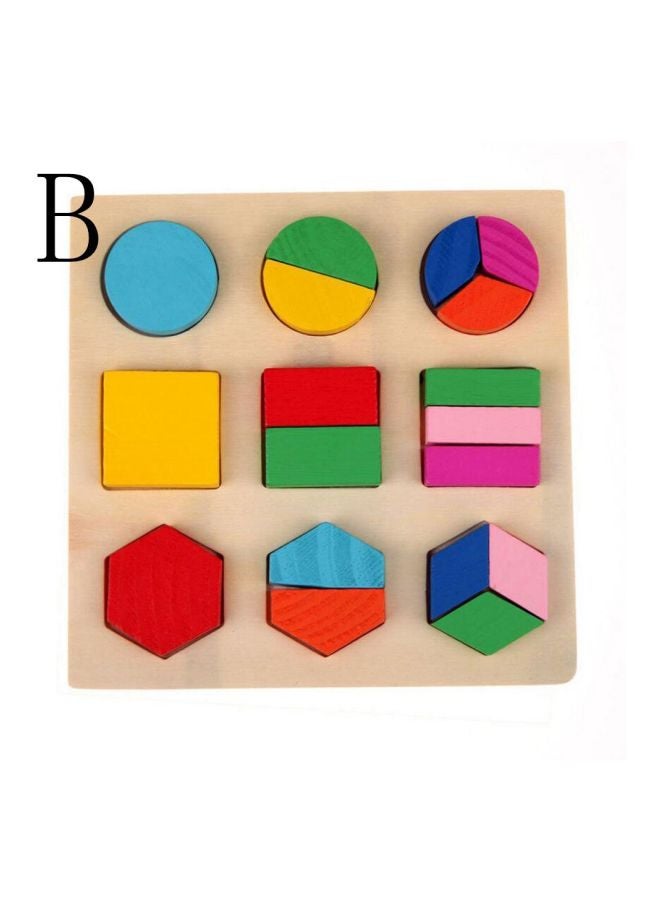 LW 3-Piece Geometry Block Early Learning Toy 4B08RD8P - Image 4