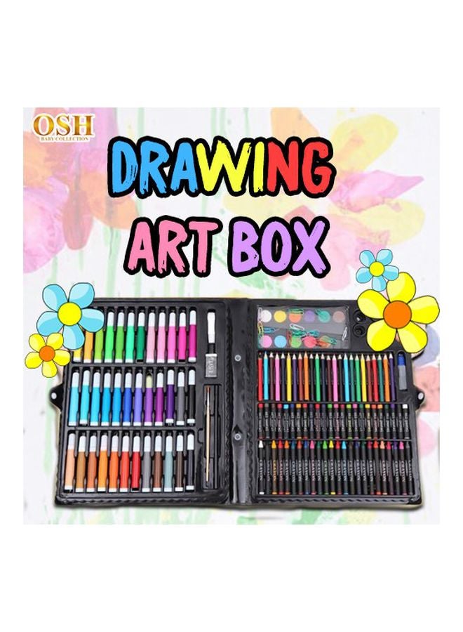 أوش مجموعة أدوات رسم مكونة من 150 قطعة متعدد الألوان - Image 2