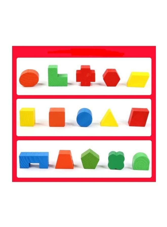 Wooden Toys - Intelligence Shape Sorting Box Puzzle - Image 1