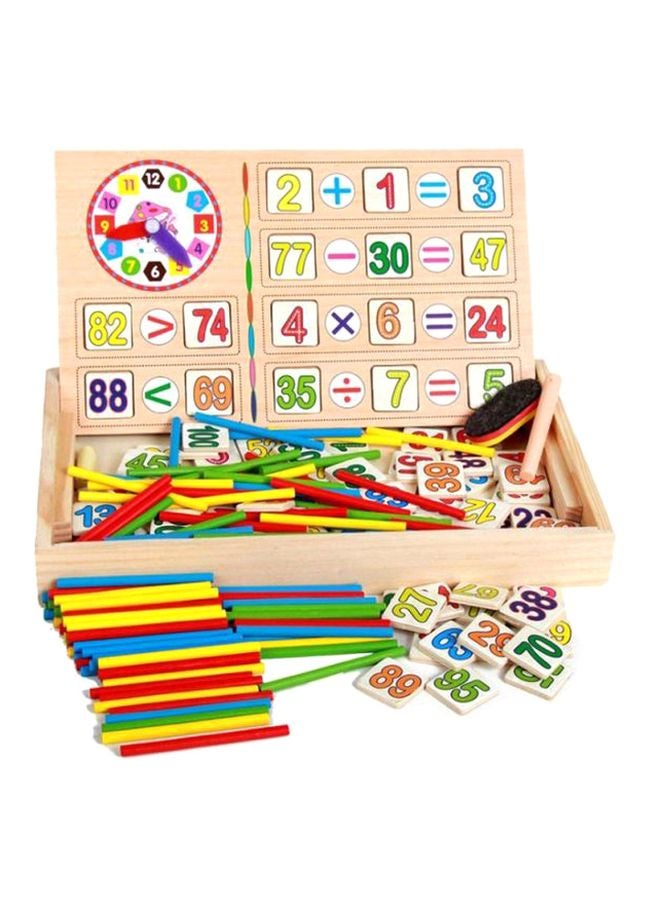 Wooden Math Puzzle - Image 1