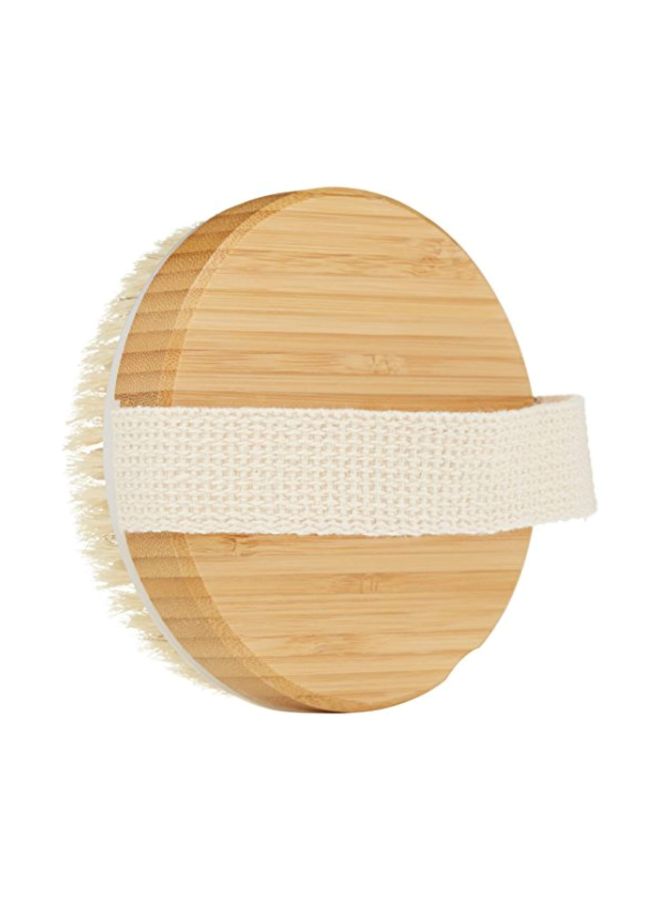 Massage Body Brush Brown/Beige 2x5.7x5.9inch