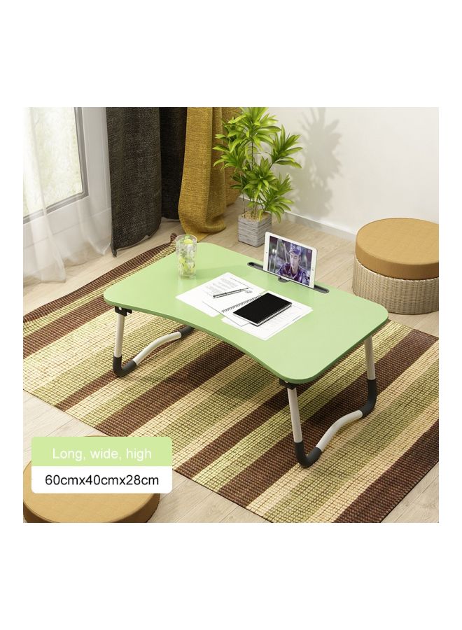مكتب لابتوب قابل للطي بأرجل على شكل حرف W أخضر / أبيض / أسود - Image 2