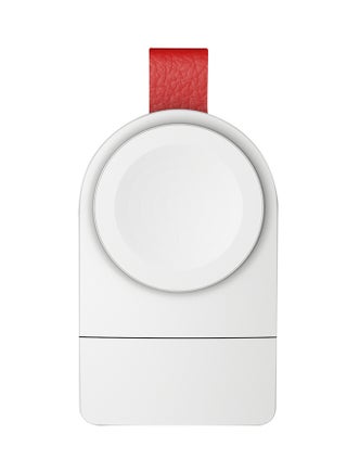 400.0 mAh Portable Magnetic Charger Dock For Apple Watch Series 4/ 3/ 2/ 1 White - v1569417256/N30231251A_1