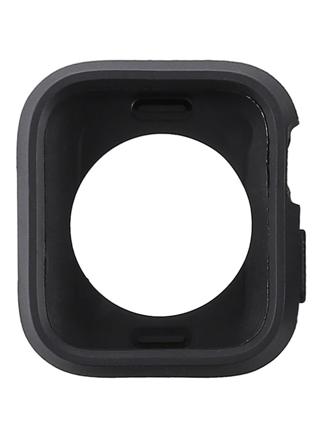 Generic - Protective Thin Fit Full Coverage Case for Apple Watch Series 4 Black - Image 1
